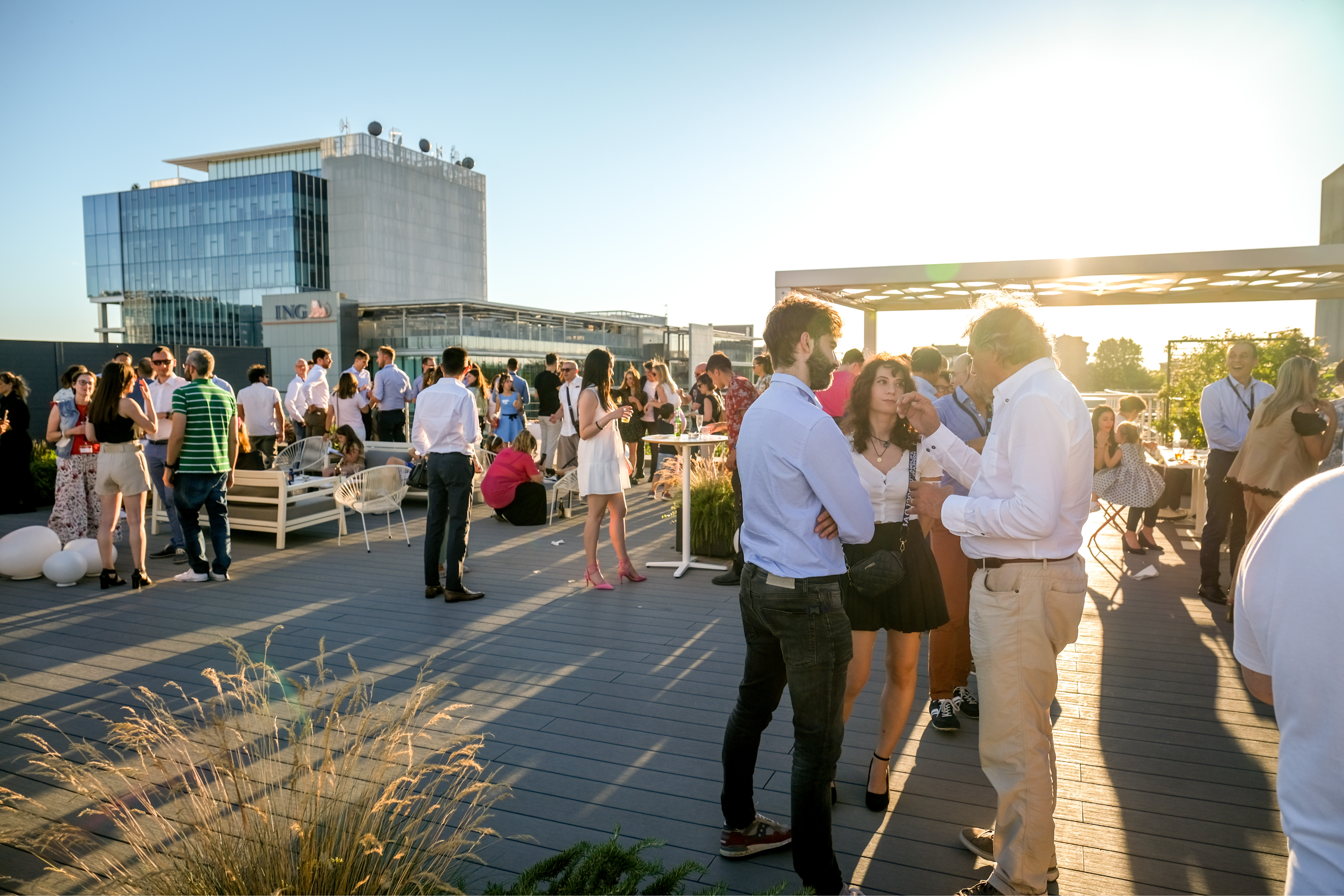 aperitivo in terrazza