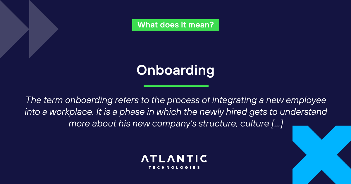 Onboarding Process | Atlantic Technologies